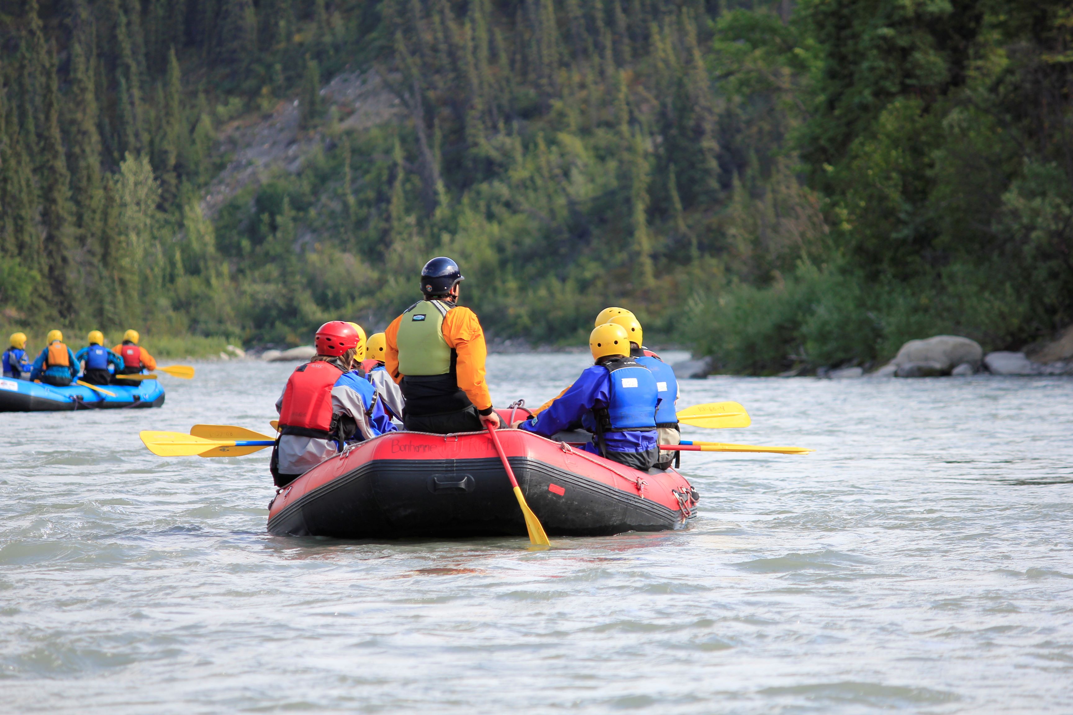 Rafting on the Nenana