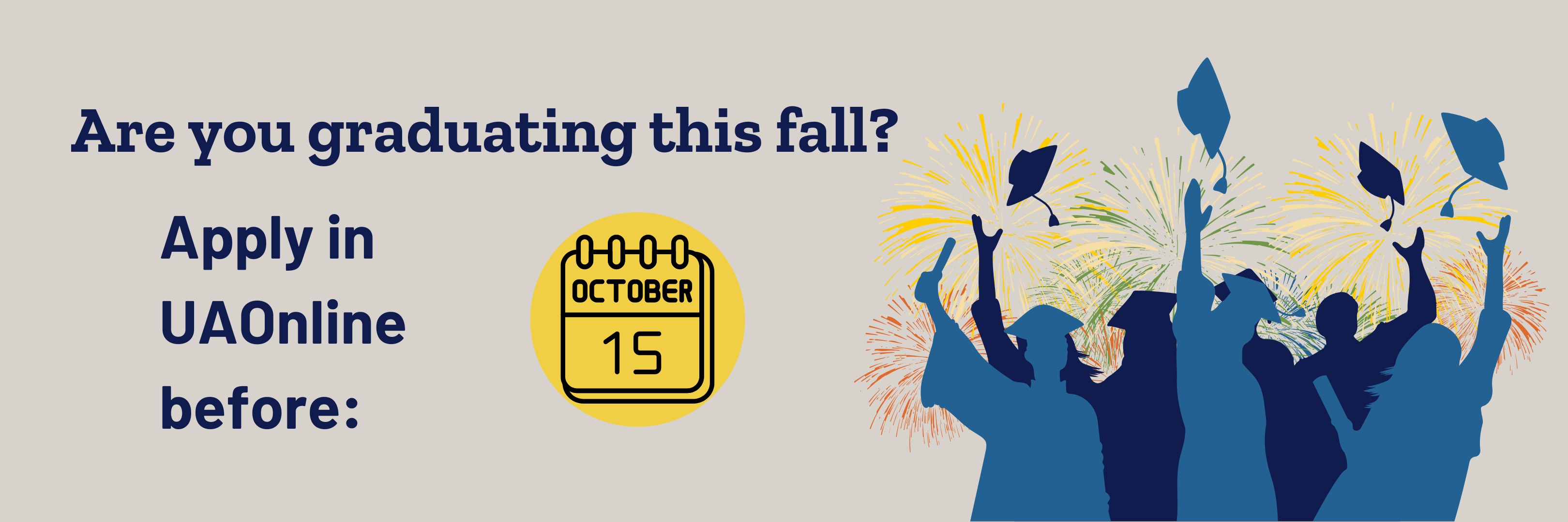 Fall 2026 Graduation application link
