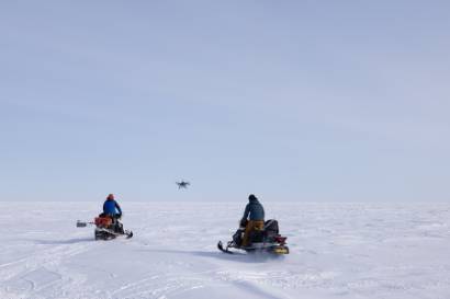 Geophysical Institute snow and ice research.