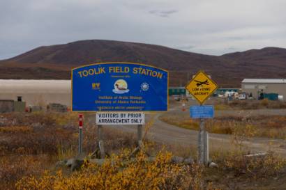 Toolik Field Station, a UAF research camp on Alaska's North Slope.