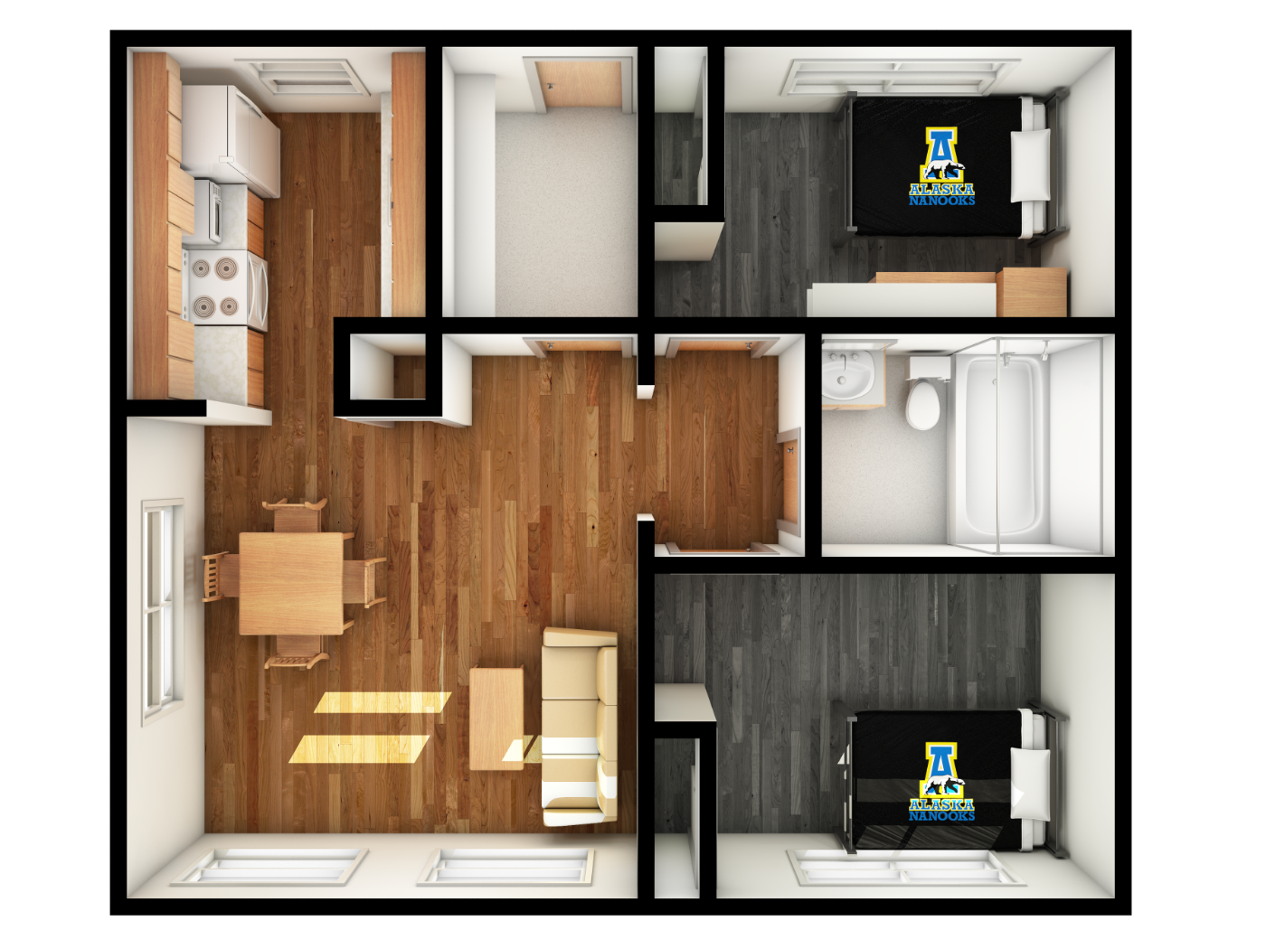 Eileen House floor plan