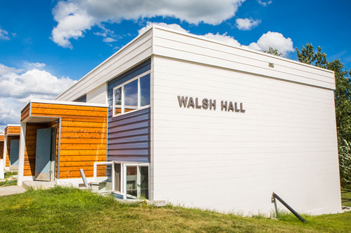 Exterior Photo of Walsh Hall