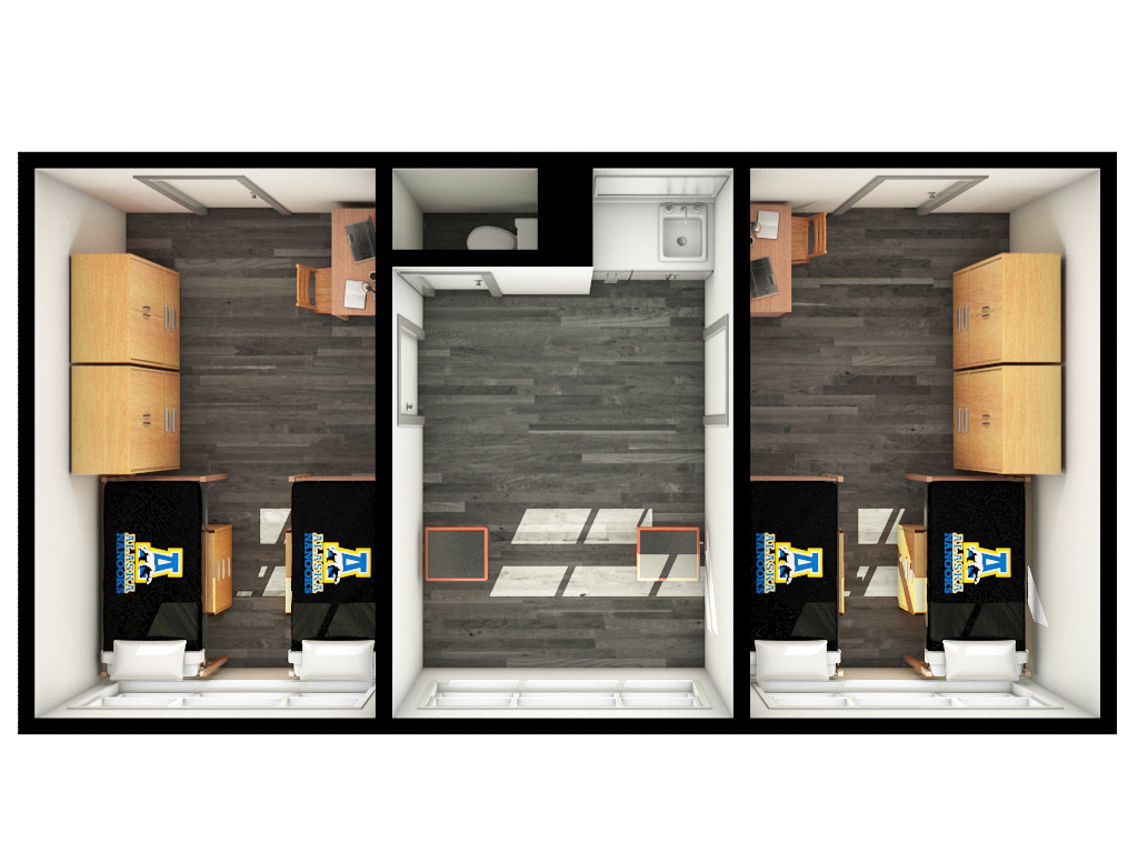 Wickersham double floor plan