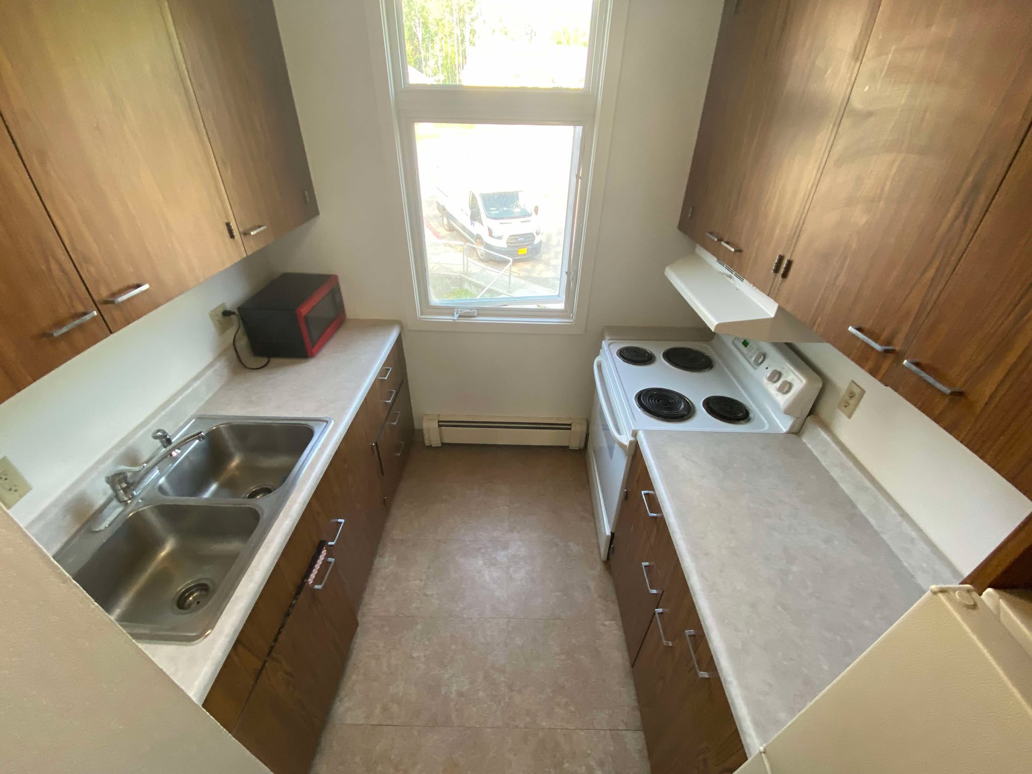 Garden apartments kitchen