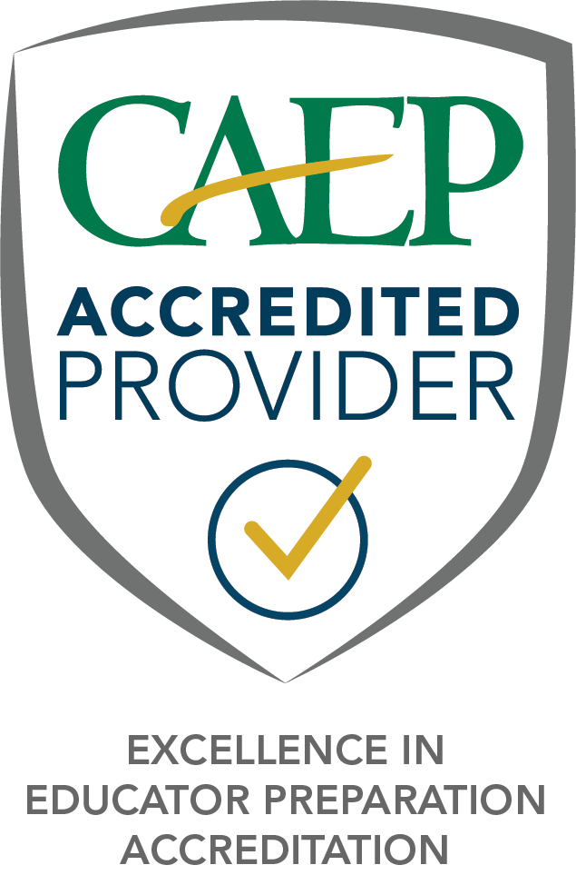 CAEP accrediation badge