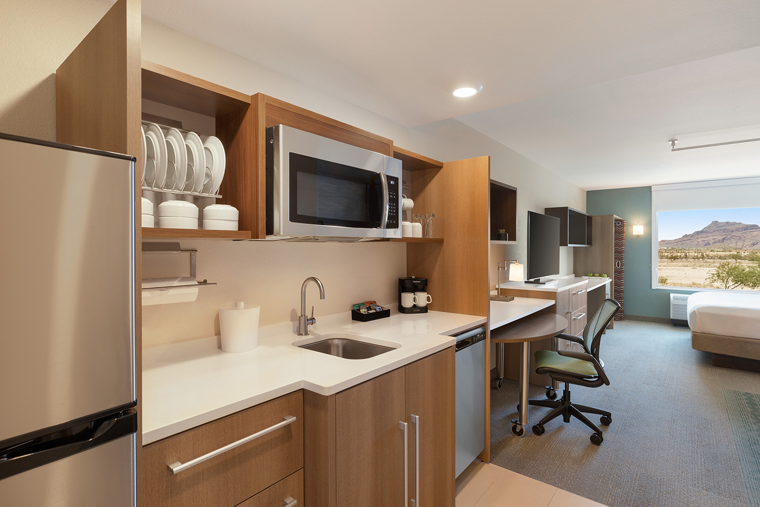 Home2 Suites Kitchen