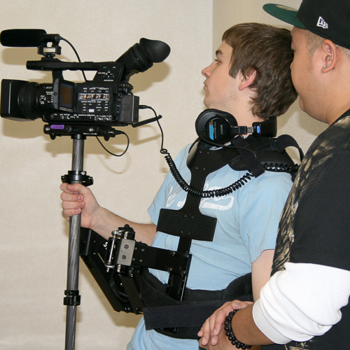 Learning to use a Steadicam
