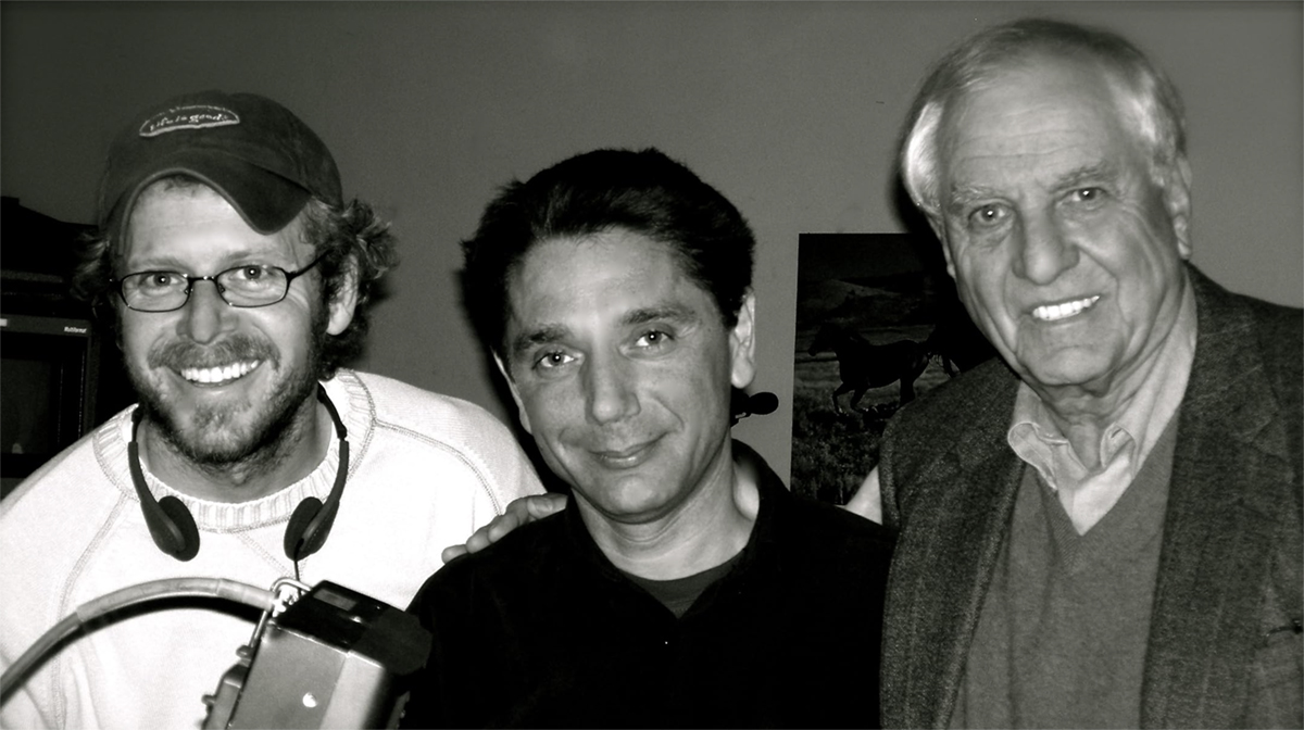 'Chronic Town' Director Tom Hines, Director of Photography John 'Yianni' Samaras and Mr. Garry Marshall. Photo from IMDb