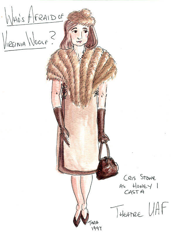 Costume rendering #1 for Cris Stone's character Honey