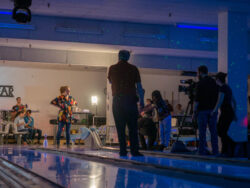 Behind the scenes image, N4C-BTS-Bowling-43, from "A Night for Conversation".