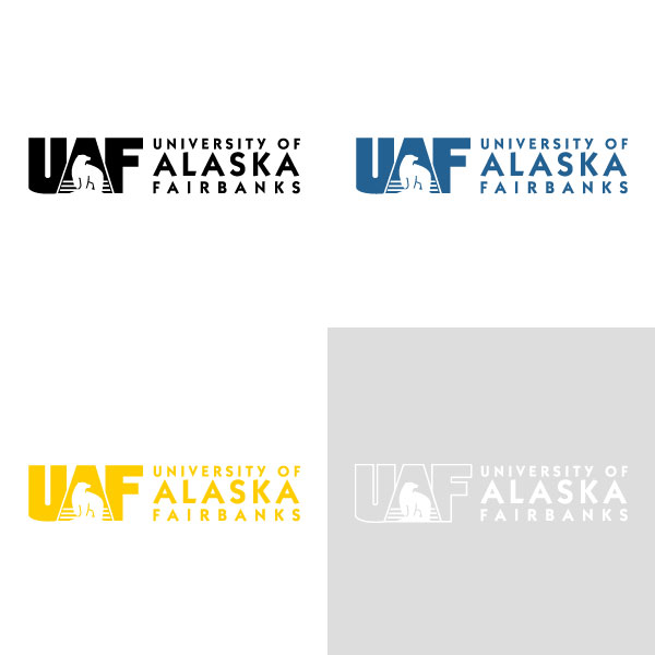 UAF horizontal logos