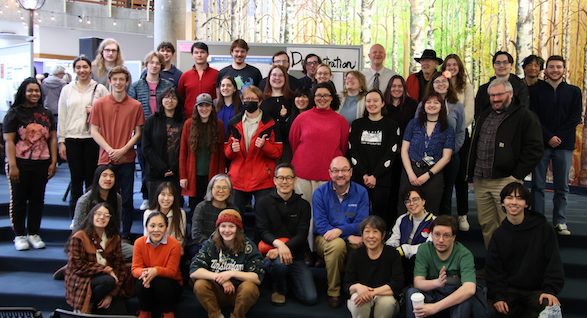 Japanese Language cohort takes a group photo